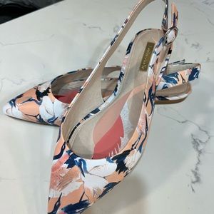NWT Louise Et Cie Heron Crane Slingback Flats Size 10, 42